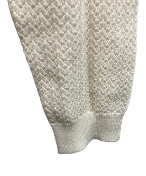 DELUXE（デラックス）Deluxe (デラックス) GATSBYニットポロシャツ アイボリー サイズ:Mの古着・服飾アイテム