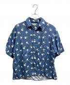 jiedaジエダ）の古着「半袖シャツ」｜ブルー