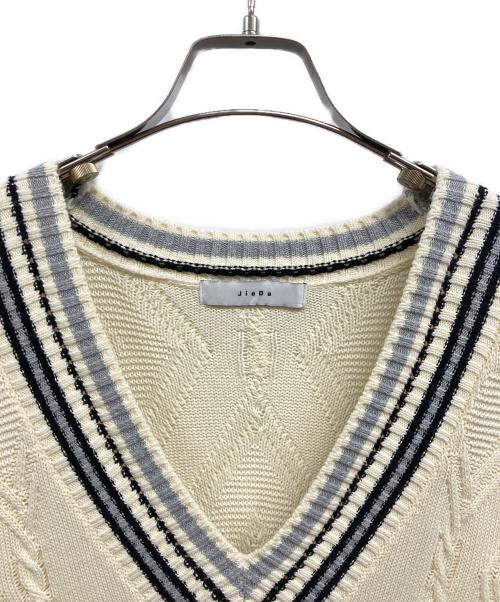 jieda（ジエダ）Jieda (ジエダ) CABLE KNIT ベージュ サイズ:1の古着・服飾アイテム