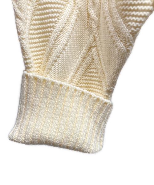 jieda（ジエダ）Jieda (ジエダ) CABLE KNIT ベージュ サイズ:1の古着・服飾アイテム