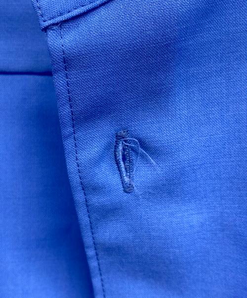 THE TOKYO（ザトーキョー）THE TOKYO (ザトーキョー) Active Washable Wool Band Collar L/S Shirt ブルー サイズ:48の古着・服飾アイテム