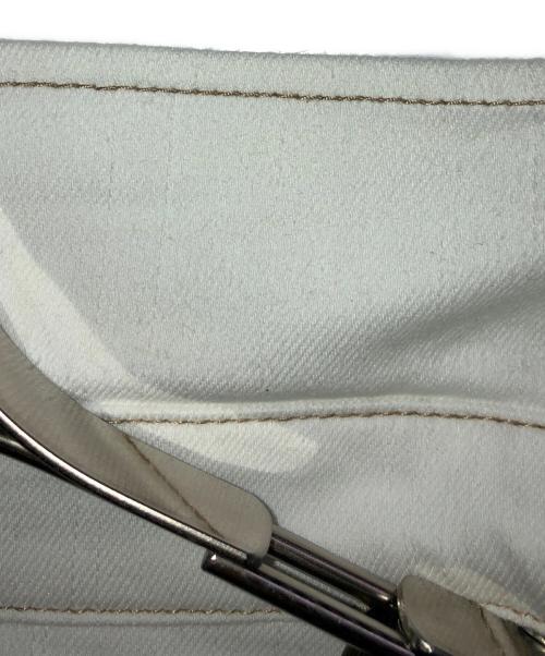 Knuth Marf（クヌースマーフ）KNUTH MARF (クヌースマーフ) western leather shirt ホワイト サイズ:Freeの古着・服飾アイテム