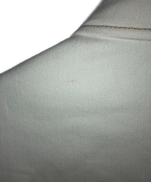 Knuth Marf（クヌースマーフ）KNUTH MARF (クヌースマーフ) western leather shirt ホワイト サイズ:Freeの古着・服飾アイテム