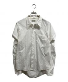 BED J.W. FORD（ベッドフォード）の古着「Double-Sleeve Shirts」｜ホワイト