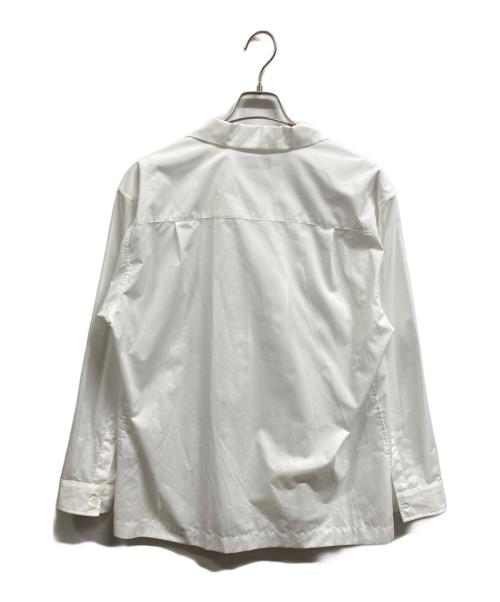 ZUCCA（ズッカ）ZUCCA (ズッカ) オープンカラーシャツ ホワイト サイズ:Mの古着・服飾アイテム