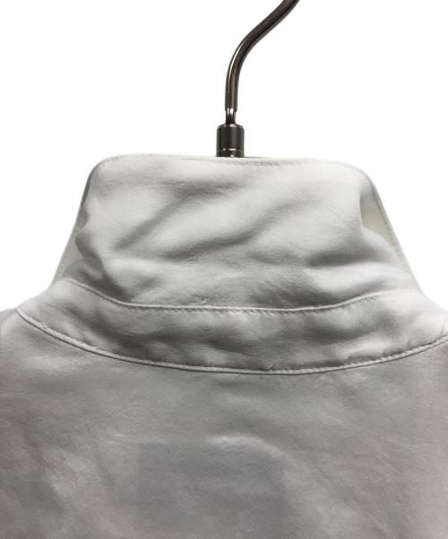 TOMORROW LAND（トゥモローランド）TOMORROW LAND (トゥモローランド) シルク オープンカラー ダブルポケット ロングスリーブシャツ ホワイト サイズ:Sの古着・服飾アイテム