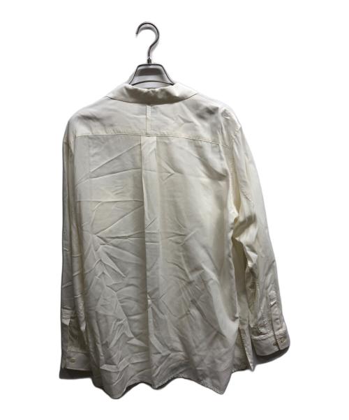 FACTOTUM（ファクトタム）FACTOTUM (ファクトタム) Poplin Square Hem Shirt ホワイト サイズ:46の古着・服飾アイテム