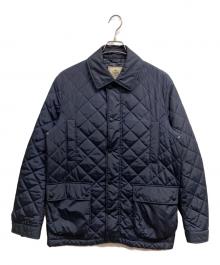 J.PRESS（ジェイプレス）の古着「LIMONTAキルト コート」｜ネイビー