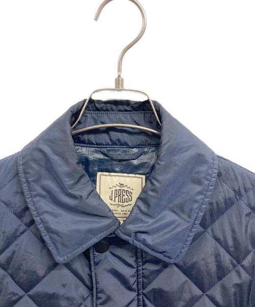 J.PRESS（ジェイプレス）J.PRESS (ジェイプレス) LIMONTAキルト コート ネイビー サイズ:XLの古着・服飾アイテム