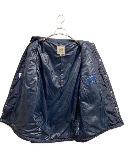 J.PRESS（ジェイプレス）J.PRESS (ジェイプレス) LIMONTAキルト コート ネイビー サイズ:XLの古着・服飾アイテム