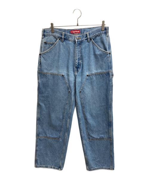 SUPREME（シュプリーム）Supreme (シュプリーム) ダブルニーペインターパンツ インディゴ サイズ:32の古着・服飾アイテム