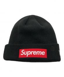 SUPREME×New Era（シュプリーム×ニューエラ）の古着「ニット帽」｜ブラック