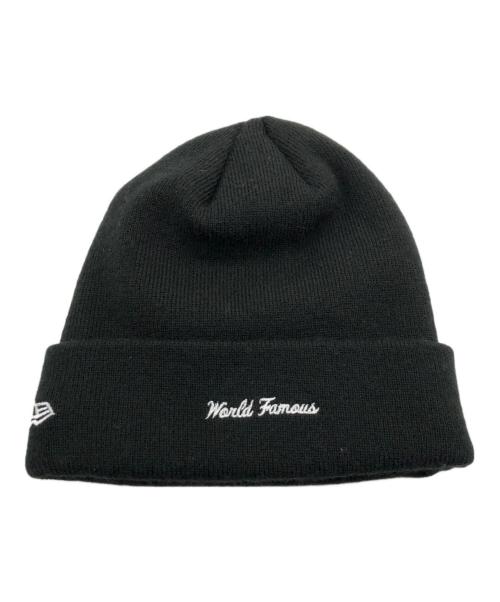 SUPREME（シュプリーム）Supreme (シュプリーム) New Era (ニューエラ) ニット帽 ブラックの古着・服飾アイテム