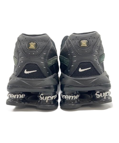 NIKE（ナイキ）NIKE (ナイキ) Supreme (シュプリーム) Shox Ride 2/ショックス ライド 2  ブラック サイズ:US 9.5の古着・服飾アイテム