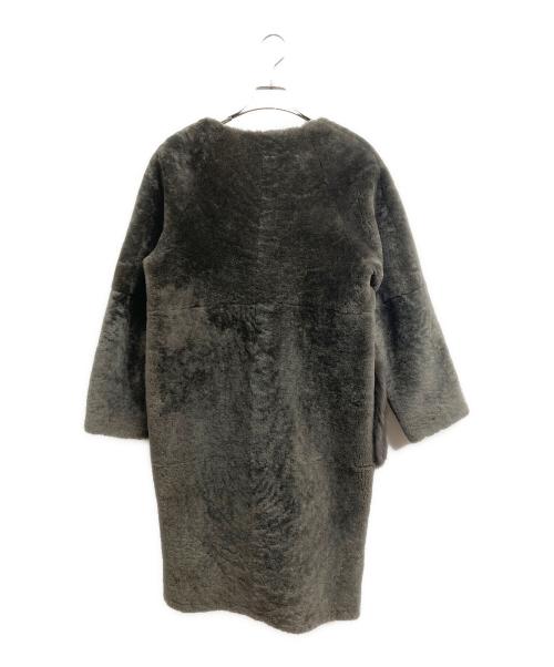 Diagram（ダイアグラム）Diagram (ダイアグラム) ムートンボアコート グレー サイズ:34の古着・服飾アイテム