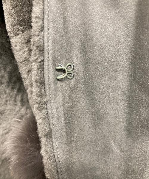 Diagram（ダイアグラム）Diagram (ダイアグラム) ムートンボアコート グレー サイズ:34の古着・服飾アイテム