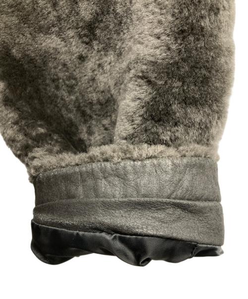 Diagram（ダイアグラム）Diagram (ダイアグラム) ムートンボアコート グレー サイズ:34の古着・服飾アイテム