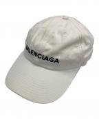 BALENCIAGAバレンシアガ）の古着「キャップ」｜ホワイト