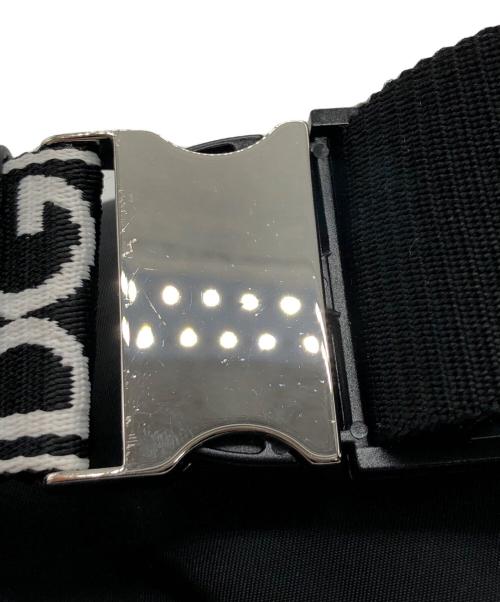 DOLCE & GABBANA（ドルチェ＆ガッバーナ）DOLCE & GABBANA (ドルチェ＆ガッバーナ) ナイロンウエストバッグ ブラックの古着・服飾アイテム