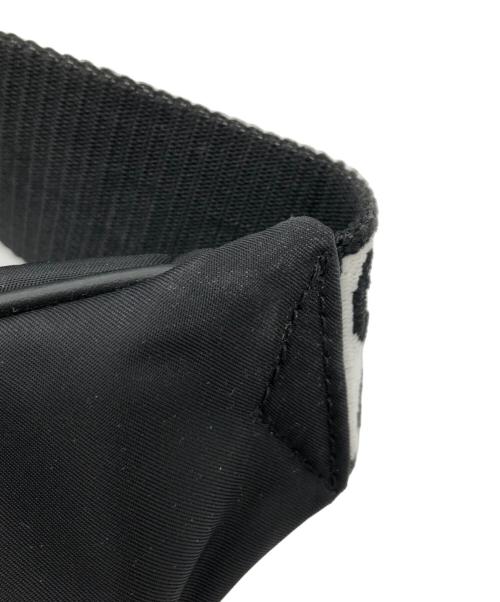 DOLCE & GABBANA（ドルチェ＆ガッバーナ）DOLCE & GABBANA (ドルチェ＆ガッバーナ) ナイロンウエストバッグ ブラックの古着・服飾アイテム