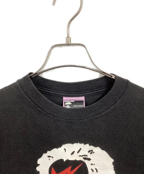 BAPE BY A BATHING APE（ベイプバイアベイシングエイプ）BAPE BY A BATHING APE (ベイプバイアベイシングエイプ) プリントTシャツ ブラック サイズ:XTRA SMALLの古着・服飾アイテム