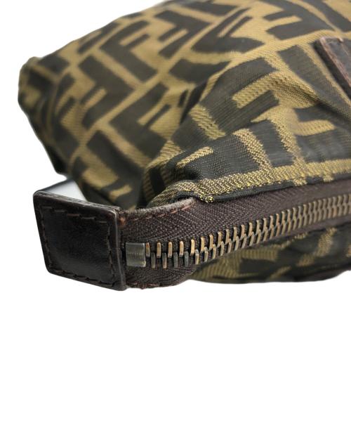 FENDI（フェンディ）FENDI (フェンディ) ズッカ柄ハンドバッグ ブラウンの古着・服飾アイテム