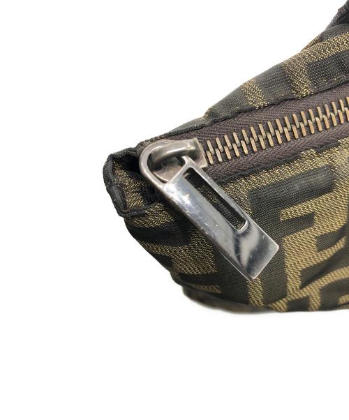 FENDI（フェンディ）FENDI (フェンディ) ズッカ柄ハンドバッグ ブラウンの古着・服飾アイテム