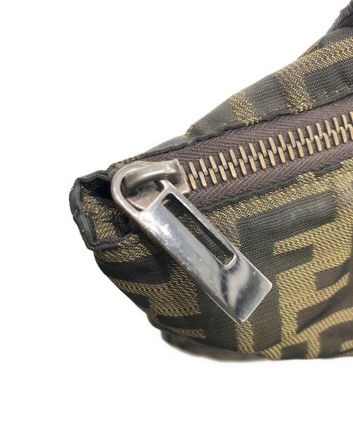 FENDI（フェンディ）FENDI (フェンディ) ズッカ柄ハンドバッグ ブラウンの古着・服飾アイテム