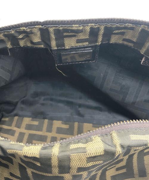 FENDI（フェンディ）FENDI (フェンディ) ズッカ柄ハンドバッグ ブラウンの古着・服飾アイテム