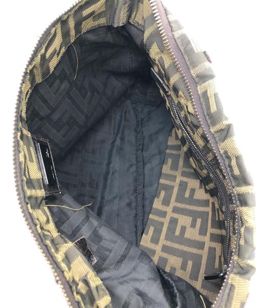 FENDI（フェンディ）FENDI (フェンディ) ズッカ柄ハンドバッグ ブラウンの古着・服飾アイテム