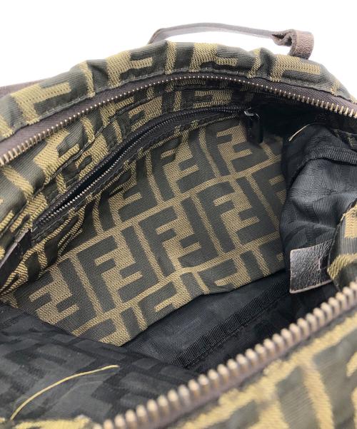 FENDI（フェンディ）FENDI (フェンディ) ズッカ柄ハンドバッグ ブラウンの古着・服飾アイテム