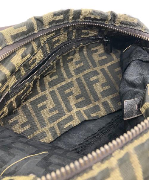 FENDI（フェンディ）FENDI (フェンディ) ズッカ柄ハンドバッグ ブラウンの古着・服飾アイテム