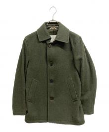 MACKINTOSH PHILOSOPHY（マッキントッシュ フィロソフィー）の古着「ウールショップコート」｜カーキ