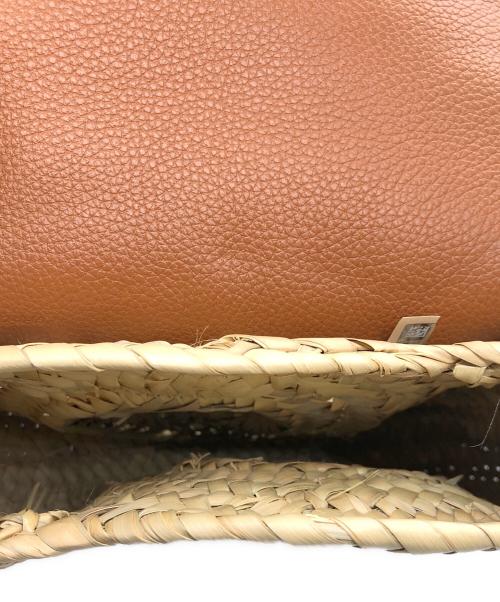 Chloe（クロエ）Chloe (クロエ) マーシーラフィアクロスボディバッグ ブラウンの古着・服飾アイテム