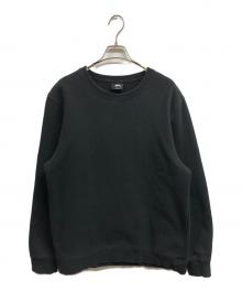 stussy（ステューシー）の古着「クルーネックスウェット」｜ブラック