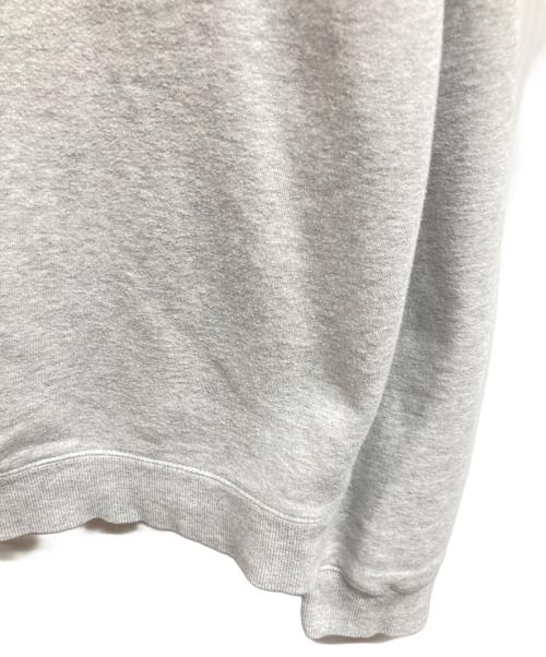 stussy（ステューシー）stussy (ステューシー) LOGO CREW SWEAT グレー サイズ:Lの古着・服飾アイテム