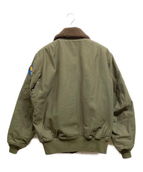AVIREX（アヴィレックス）AVIREX (アヴィレックス) B-15A コマーシャル フライトジャケット カーキ サイズ:2XLの古着・服飾アイテム