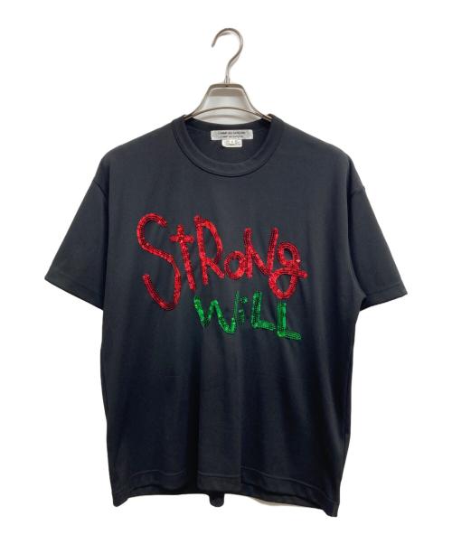 COMME des GARCONS COMME des GARCONS（コムデギャルソン コムデギャルソン）COMME des GARCONS COMME des GARCONS (コムデギャルソン コムデギャルソン) 半袖Tシャツ ブラック サイズ:Ｓの古着・服飾アイテム