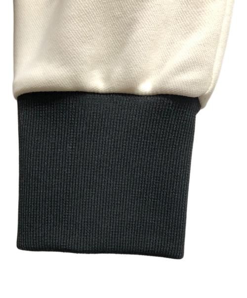 COMME des GARCONS（コムデギャルソン）COMME des GARCONS (コムデギャルソン) バイカラートラックジャージジャケット ブラック×ホワイト サイズ:Lの古着・服飾アイテム