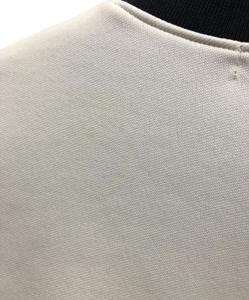 COMME des GARCONS（コムデギャルソン）COMME des GARCONS (コムデギャルソン) バイカラートラックジャージジャケット ブラック×ホワイト サイズ:Lの古着・服飾アイテム