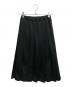 COMME des GARCONS（コムデギャルソン）の古着「プリーツスカート」｜ブラック