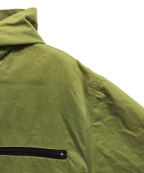 stussy（ステューシー）stussy (ステューシー) アノラックパーカー グリーン サイズ:Lの古着・服飾アイテム