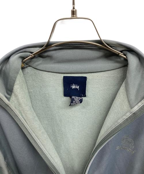 stussy（ステューシー）stussy (ステューシー) トラックジャケット グレー サイズ:Lの古着・服飾アイテム