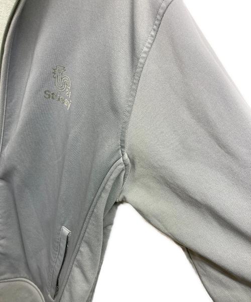 stussy（ステューシー）stussy (ステューシー) トラックジャケット グレー サイズ:Lの古着・服飾アイテム