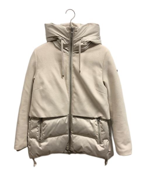 DUNO（デュノ）DUNO (デュノ) JULIA PRATO ダウンジャケット ベージュ サイズ:42の古着・服飾アイテム