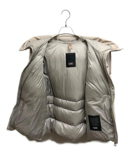 DUNO（デュノ）DUNO (デュノ) JULIA PRATO ダウンジャケット ベージュ サイズ:42の古着・服飾アイテム