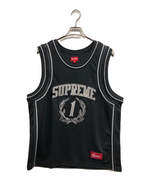 SUPREME（シュプリーム）Supreme (シュプリーム) Campioni Basketball Jersey ブラック サイズ:Lの古着・服飾アイテム