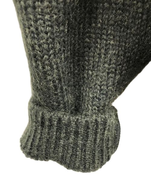 Time is on（タイムイズオン）Time is on (タイムイズオン) キッドモヘアクラシック6Bカーディガン グリーン サイズ:Fの古着・服飾アイテム