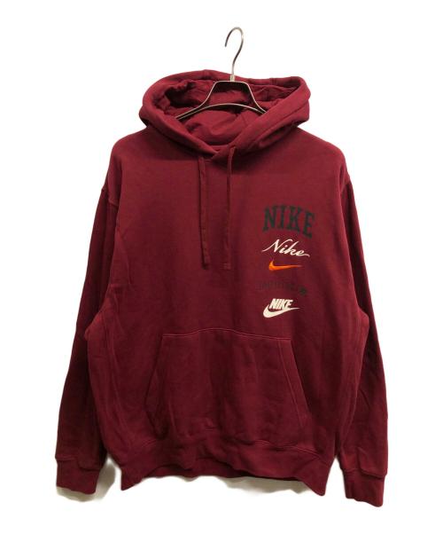 NIKE（ナイキ）NIKE (ナイキ) プルオーバーパーカー レッド サイズ:2XLの古着・服飾アイテム