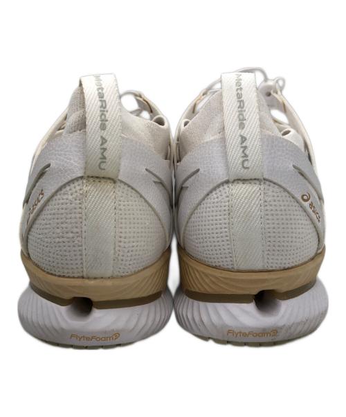 asics（アシックス）asics (アシックス) KENGO KUMA (隈研吾) METARIDE AMU ローカットスニーカー ホワイト サイズ:26の古着・服飾アイテム